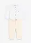 Body med krage og chinos (2-delt sett), bonprix