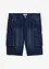 Bermudashorts i denim med cargolommer, Relaxed Fit, bonprix