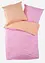 Ensfarget, vendbart sengesett i percale, bonprix