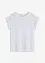 Strikket topp i heklet stil med blonder, bonprix