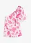 One shoulder-bluse i strukturert viskose, bonprix