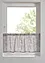 Gardinkappe med blomstertrykk, bonprix