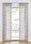 Panelgardin med tverrstriper (1-pack), bonprix
