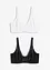 Minimizer-BH med polstrede stropper (2-pack), bonprix