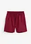Paperbag-shorts med lin, bonprix