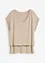 Oversized topp i lett viskosemiks, bonprix