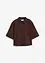 Skjortebluse i kort modell med silke, bonprix