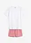 Shorty-pyjamas (2-delt sett) av musselin, bonprix