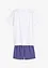 Shorty-pyjamas (2-delt sett) av musselin, bonprix