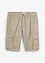 Cargo-bermuda i ren bomull, Regular Fit, bonprix
