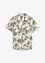 Kortermet skjorte i viskose, Slim Fit, bonprix