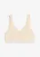 Feel Comfort Seamless-BH-topp i ribbemateriale, bonprix