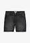 Bermudashorts i denim med råkanter, Relaxed Fit, bonprix