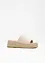 Slip-in platåsandal, bonprix