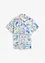 Skjortebluse med silkeandel, bonprix