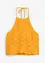 Halterneck-topp i strikket materiale, bonprix