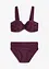Bøylebikini med vatterte stropper (2-delt sett), bonprix
