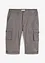 Lang bermudashorts med cargolommer, Regular Fit, bonprix