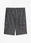 Lang cargoshorts i Chambray-materiale, Regular Fit, bonprix