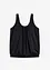 Tankini topp i vid modell, bonprix