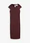 Midikjole i strikket look, bonprix