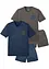 Shorty-pyjamas med bomull (4-delt sett), bonprix