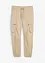 Regular Fit slip on-cargobukse, Straight, bonprix