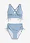 Bikini med topp med kryssende stropper (2-delt sett), bonprix