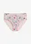 Truse med høy midje og fin glans (2-pack), bonprix