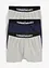 Ettersittende boksershorts (3-pack), bonprix