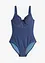 Badedrakt med spiler i denimlook, bonprix