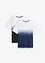 T-skjorte i 100% bomull (2-pack), bonprix