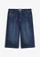 Jeansbermuda Mid Waist, Low Stretch, bonprix