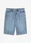 Jeansbermuda Mid Waist, Low Stretch, bonprix