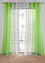 Gardin med resirkulert polyester og fargegradering (2-pack), bonprix