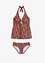 Halterneck tankini med ring-detalj (2-delt sett), bonprix