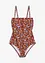 Bandeau-badedrakt med multiway-stropper, bonprix
