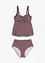 Tankini (2-delt sett) med snøring, bonprix