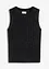 Strikket singlet med hullmønster og lurex, bonprix