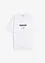 Oversized topp i 100% økologisk bomull, bonprix
