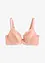 Push up-BH i glinsende materiale, bonprix