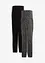 Mammaleggings i økologisk bomull (2-pack), bonprix
