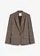 Oversized blazer med rutemønster, bonprix