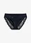 Truse i materiale med glans, bonprix