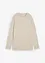 Lang sweatshirt i strikket look, bonprix