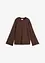 Lang topp i lett materiale, bonprix