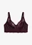 Bralette med broderi, bonprix