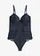 Stringbody i materiale med glans, bonprix