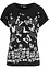 Viskose-T-shirt med trykk, bonprix