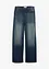 Loose Straight-jeans High Waist, Low Stretch, bonprix